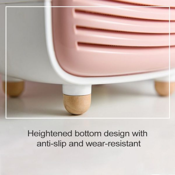 Creative Radio Shape Tissue Box Simple Household Plastic Desktop Storage Box, Size: 19x13.5x14cm (Pink) - Image 3