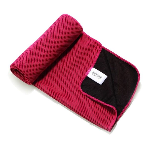 WK WT-TW01 Quick-drying Cold Sports Towel (Pink)