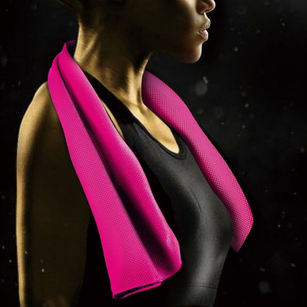 WK WT-TW01 Quick-drying Cold Sports Towel (Pink) - Image 9
