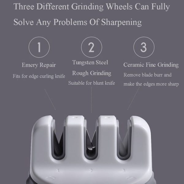 Original Xiaomi Youpin Huohou Kitchen Mini Knife Sharpener - Image 9