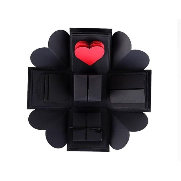 Creative DIY Handmade Photo Album Commemorative Book Surprise Explosion Gift Box, Finished + PVC Version - Image 5