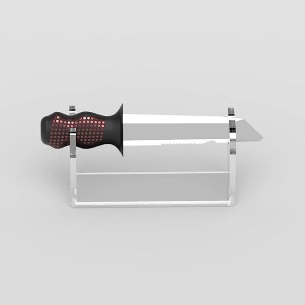2pcs YX021-3 Acrylic Swiss Army Knife Display Knife Holder - Image 4