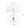 2pcs YX047 Acrylic Cone Display Stand Ice Cream Display Stand - Image 3