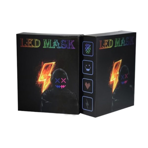 Halloween Festival Party Gesture Sensing LED Luminescence Mask - Image 8