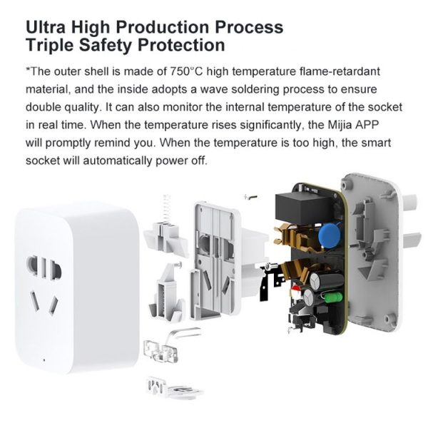 Original Xiaomi Mijia 2.4GHz WiFi Control Converter Smart Socket Bluetooth 4.2 Gateway Version, CN Plug - Image 3
