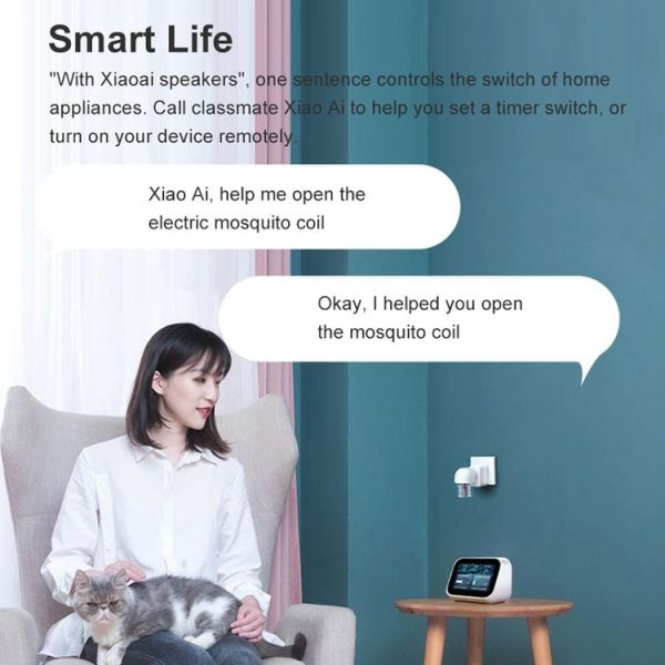 Original Xiaomi Mijia 2.4GHz WiFi Control Converter Smart Socket Bluetooth 4.2 Gateway Version, CN Plug - Image 6