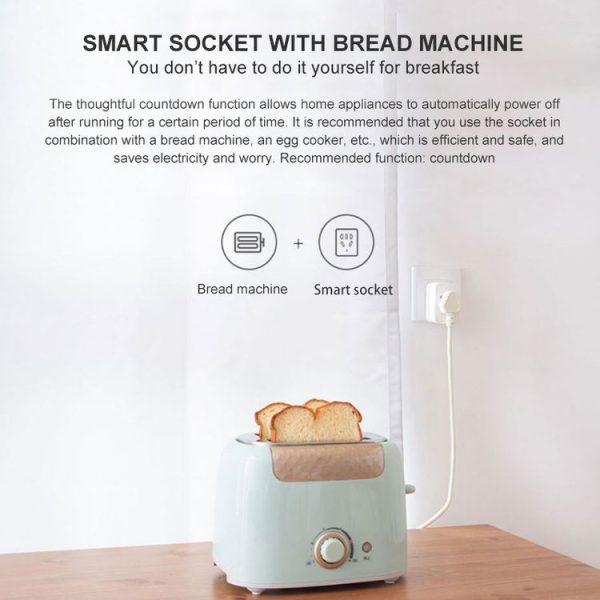 Original Xiaomi Mijia 2.4GHz WiFi Control Converter Smart Socket Bluetooth 4.2 Gateway Version, CN Plug - Image 8