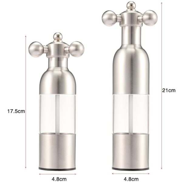 MICLAN Stainless Steel 304 Rudder Shape Grinder Pepper Grinding Machine, Size: S - Image 4