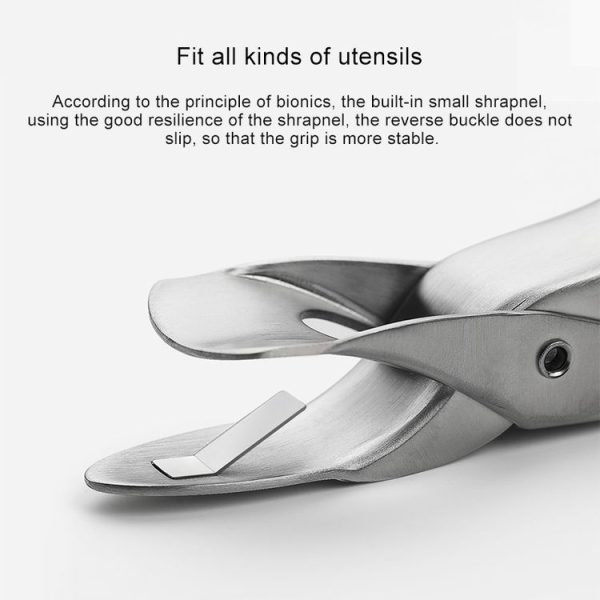 Original Xiaomi Youpin Huohou Portable Kitchen Stainless Steel Anti-scalding Clamp - Image 5