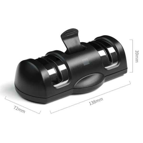 Original Xiaomi Youpin Huohou Portable Kitchen Double-wheel Knife Sharpener - Image 3