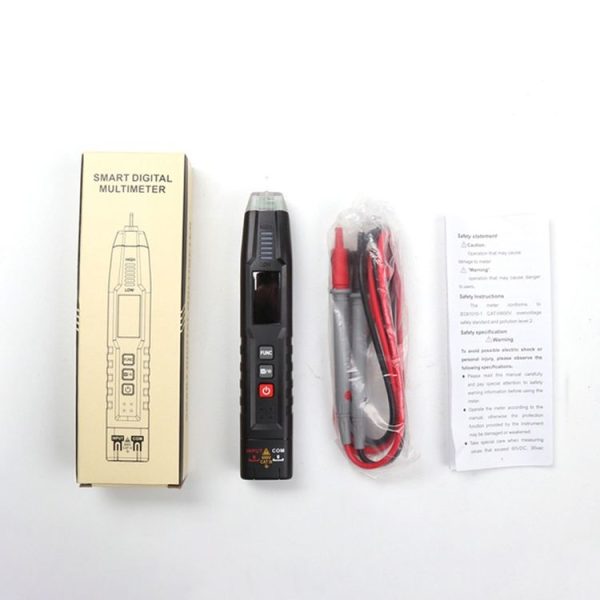 HABOTEST HT122 Multi-function Phase Sequence Digital Multimeter Smart Electricity Test Pen - Image 8