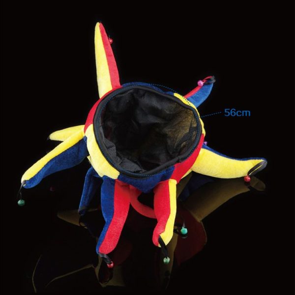 Funny Multicolor Halloween Props Clown Hat - Image 3