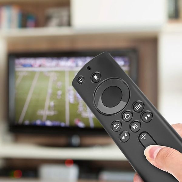 Non-slip Texture Washable Silicone Remote Control Cover for Amazon Fire TV Remote Controller (Purple) - Image 7