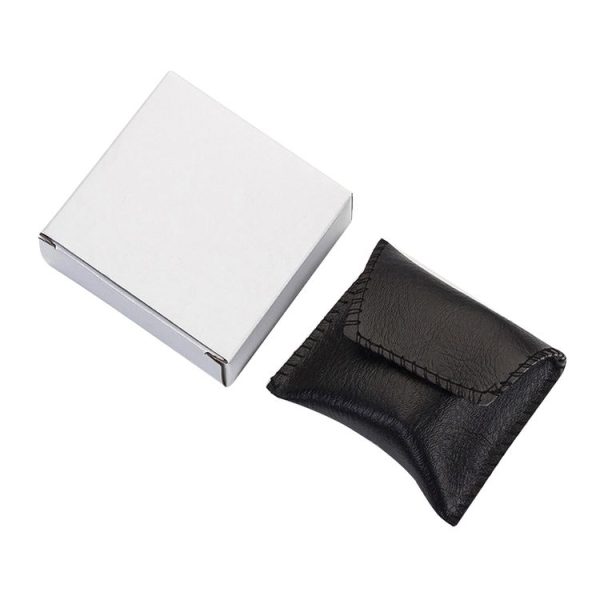 Mini Desk Style 10x Magnification Loupe Metal Antique Magnifier (Black) - Image 5