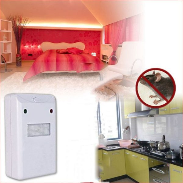 220V Electronic Pest Repellent Mouse Repellent Repeller, EU Plug (White) - Image 6