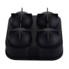 Ball Shape 4-Grid Silicone Ice Cube Mold - Image 3