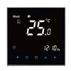 BHT-2001 3A Load Water Heating Type LCD Digital Heating Room Thermostat, Display Clock / Temperature / Time / Week / Heat etc. (Black) - Image 2