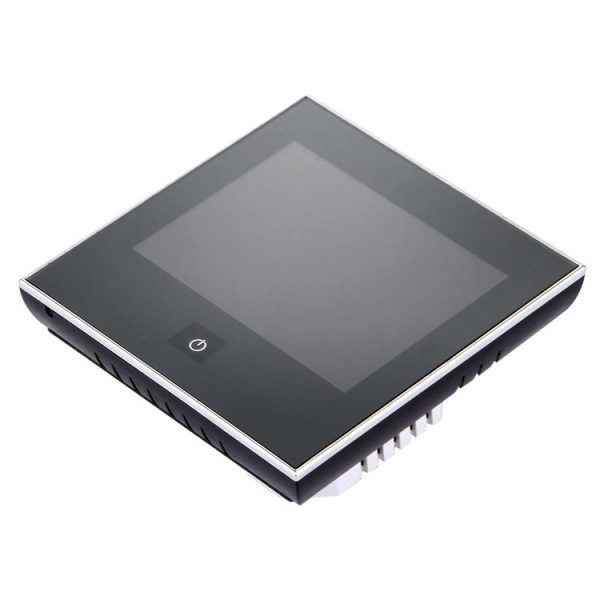 BHT-2001 3A Load Water Heating Type LCD Digital Heating Room Thermostat, Display Clock / Temperature / Time / Week / Heat etc. (Black) - Image 4