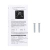 BHT-2001 3A Load Water Heating Type LCD Digital Heating Room Thermostat, Display Clock / Temperature / Time / Week / Heat etc. (Black) - Image 6