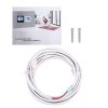BHT-1000-GB-WIFI 16A Load Electronic Heating Type Touch LCD Digital WiFi Heating Room Thermostat with Sensor, Display Clock / Temperature / Periods / Time / Week / Heat etc. (White) - Image 6