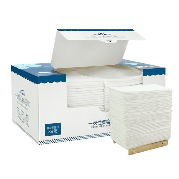 40 PCS Portable Multi-purpose Cotton Disposable Face Towel Wet And Dry Dual-use Cleansing Towel Soft Towel for Travel - Image 2