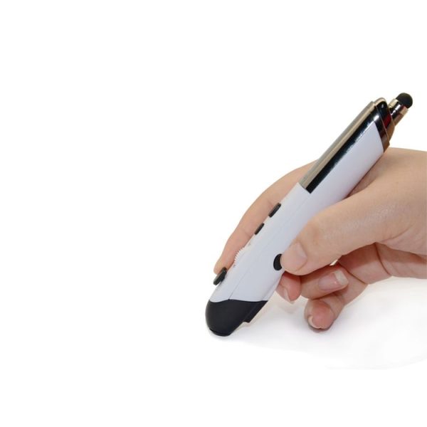 PR-08 2.4G Innovative Pen-style Handheld Wireless Smart Mouse, Effective Distance: 10m (White) - Image 5