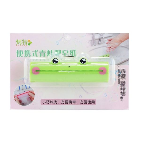 1.2m Frog Pattern Hand Washing Convenient Scented Soap Sheets, Random Color Delivery Delivery - Image 6