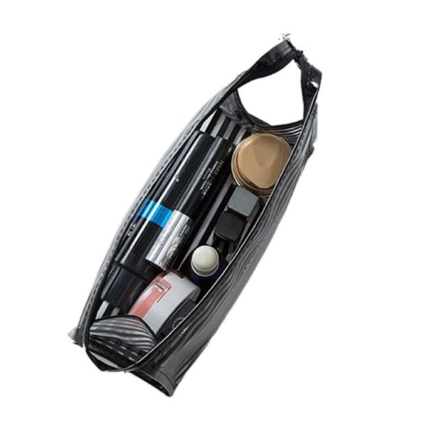 Stripe Style Portable Travel Cosmetic Organizer Bag, Size: 23*14*9cm, Random Color Delivery - Image 5
