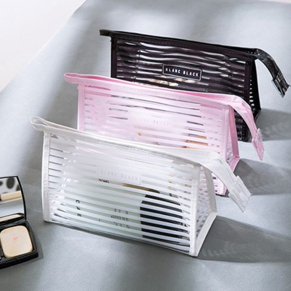 Stripe Style Portable Travel Cosmetic Organizer Bag, Size: 23*14*9cm, Random Color Delivery - Image 9