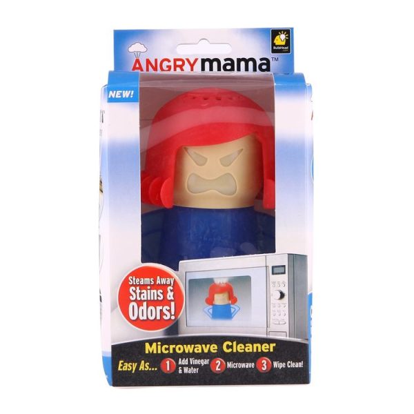 Angry Mama Microwave Cleaner Cooking Kitchen Gadget Tools - Image 6