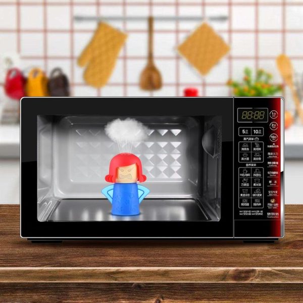 Angry Mama Microwave Cleaner Cooking Kitchen Gadget Tools - Image 7