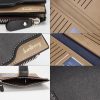Baellerry Men Long Wallet New Style Young Fashion Hand Bag Wallet (Brown) - Image 5