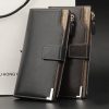 Baellerry Men Long Wallet New Style Young Fashion Hand Bag Wallet (Brown) - Image 6