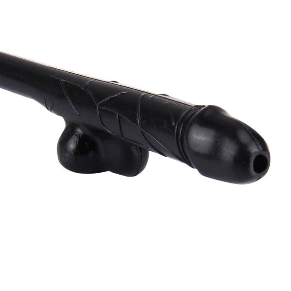10 PCS Dicky Sipping Straw, Length: about 19cm (Black) - Image 5