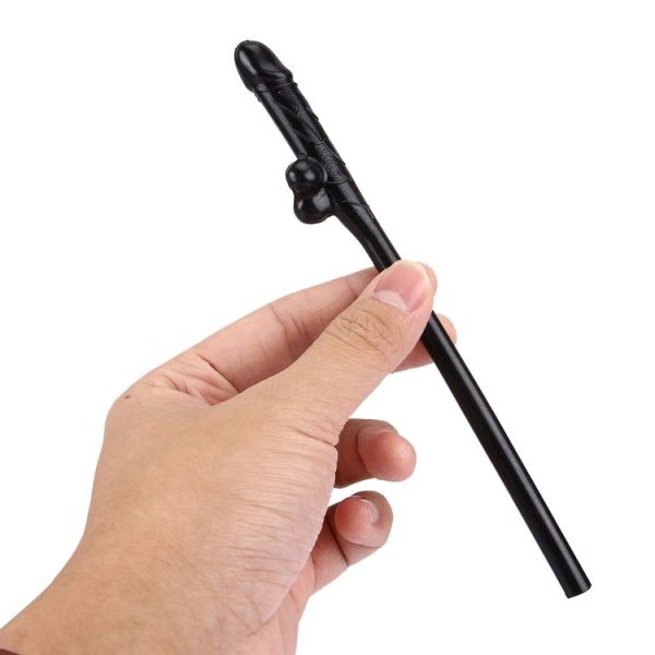10 PCS Dicky Sipping Straw, Length: about 19cm (Black) - Image 6