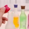 10 PCS Candy Color Silicone Wine Beer Condiments Bottle Stopper Random Color Delivery