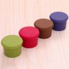 10 PCS Candy Color Silicone Wine Beer Condiments Bottle Stopper Random Color Delivery - Image 2