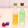 10 PCS Candy Color Silicone Wine Beer Condiments Bottle Stopper Random Color Delivery - Image 3