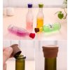 10 PCS Candy Color Silicone Wine Beer Condiments Bottle Stopper Random Color Delivery - Image 5