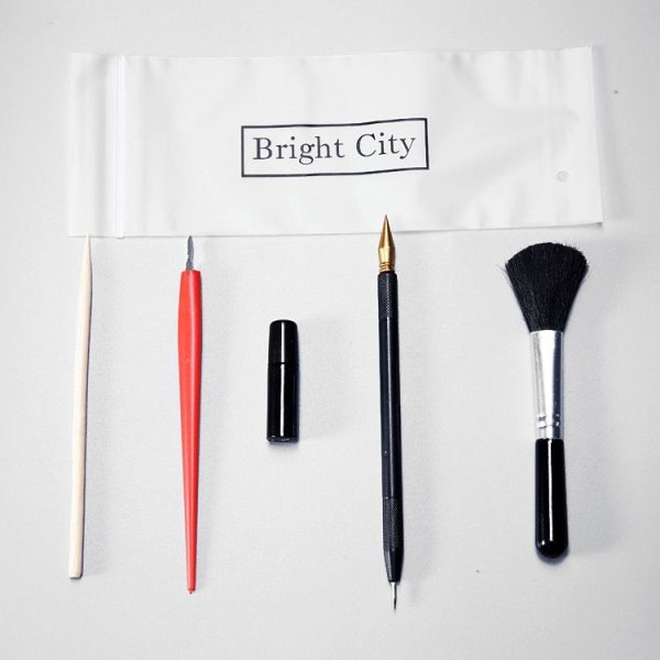 5 PCS / Set Scratch Painting Tool Scratch Pen Details of The Pen Repair The Pen Scraping Painting Special-purpose Painting Solution - Image 2