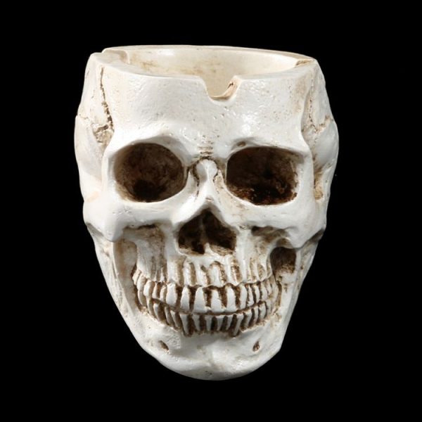 Halloween Utensils Resin Skull Ashtray Personality Home Decoration - Image 2