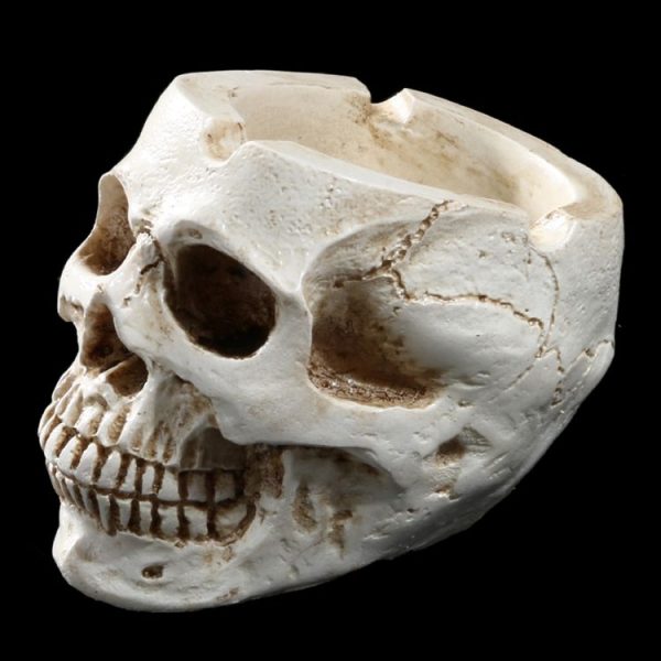 Halloween Utensils Resin Skull Ashtray Personality Home Decoration - Image 3