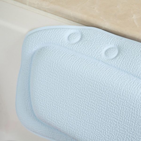 Bathroom Supplies Bathtub Pillow Bath Bathtub Headrest Suction Cup Waterproof Bath Pillows, Random Color Delivery, Size: 31*21cm - Image 3
