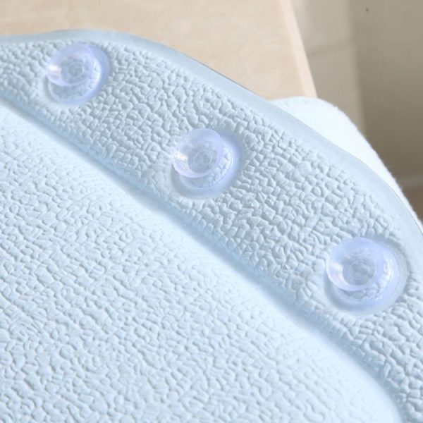 Bathroom Supplies Bathtub Pillow Bath Bathtub Headrest Suction Cup Waterproof Bath Pillows, Random Color Delivery, Size: 31*21cm - Image 4
