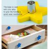 5 PCS Great Cloud Pattern Shockproof Modern Cartoon Children Drawer Cabinet Handle - Image 3