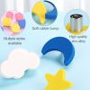 5 PCS Great Cloud Pattern Shockproof Modern Cartoon Children Drawer Cabinet Handle - Image 4