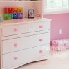 5 PCS Pink Cube Pattern Shockproof Modern Cartoon Children Drawer Cabinet Handle - Image 5