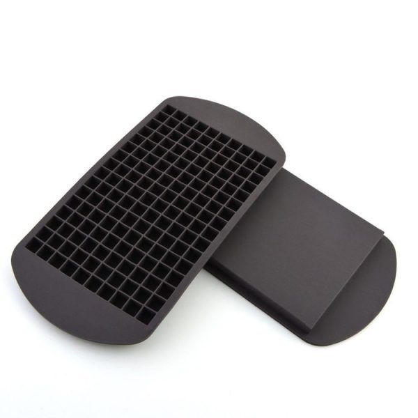160 Lattice 1cm Small Cube Ice Trays Square Shape Silicone Ice Cube Trays - Image 2