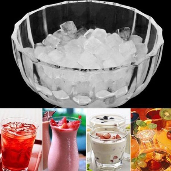 160 Lattice 1cm Small Cube Ice Trays Square Shape Silicone Ice Cube Trays - Image 3