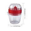Multi-function Manual Mini Lemon Juicer with a Graduation Cup Juicer (Random Color Delivery) - Image 4